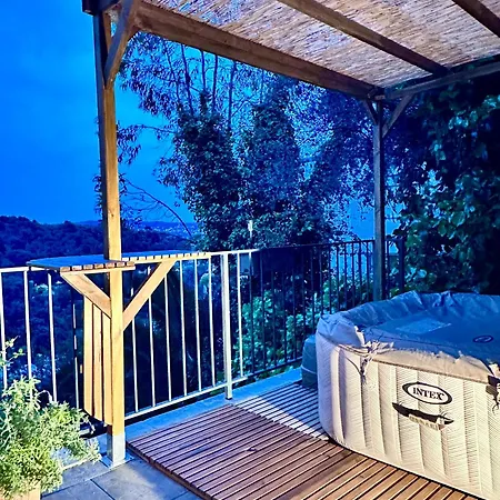 Romantique Avec Jacuzzi Prive - Apercu - Terrasse - Parking Gratuit 니스