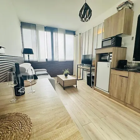Romantique Avec Jacuzzi Prive - Apercu - Terrasse - Parking Gratuit
